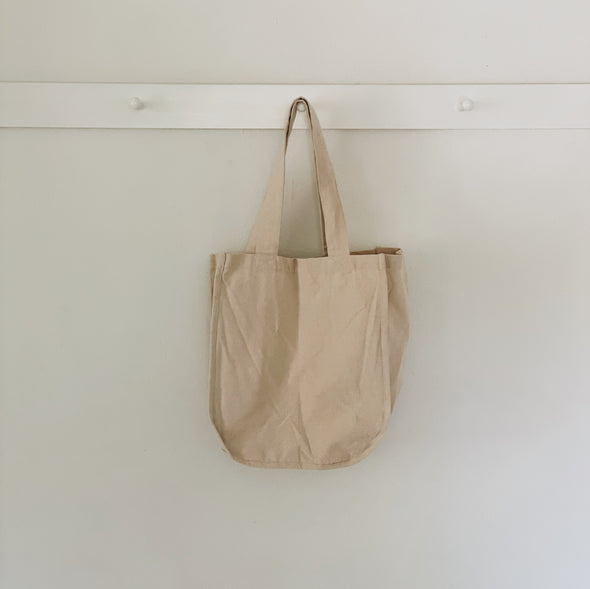 Canvas Market Tote with Dividers