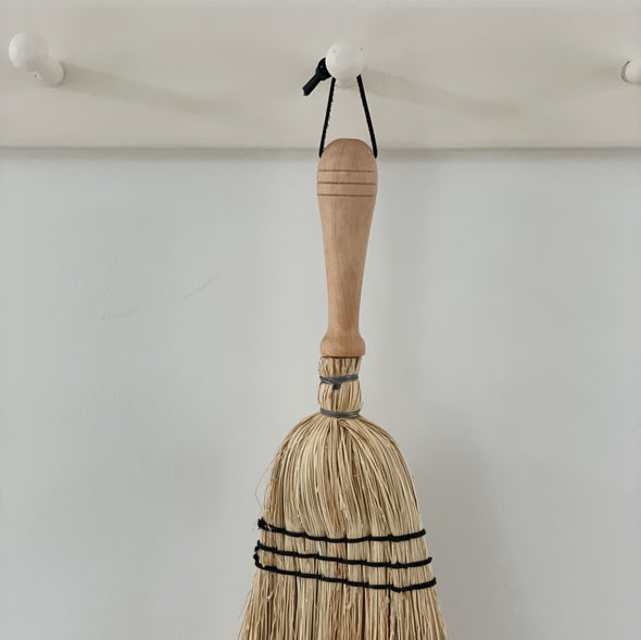 Rice Straw Hand Broom