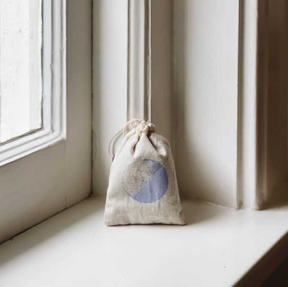 Helen Round Linen Snack Bag - Hedgerow Design - Interismo Online Shop Global