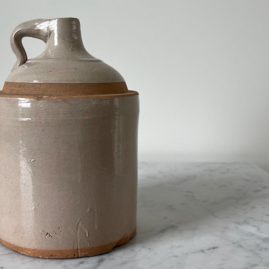 Antique Salt Glazed Stoneware Jug