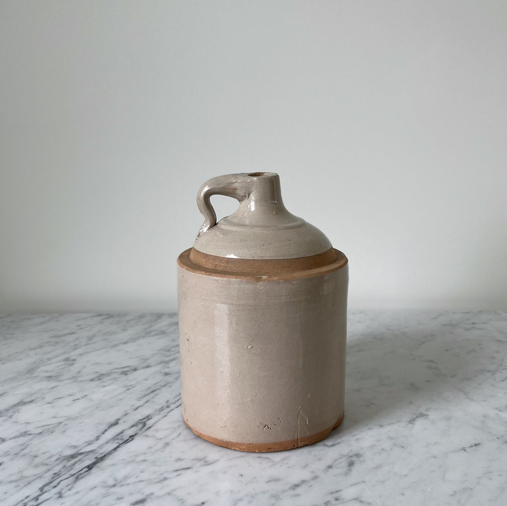 Antique Salt Glazed Stoneware Jug