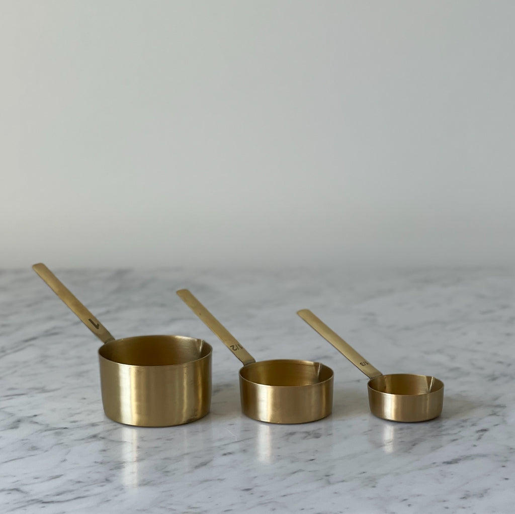 BRASS MEASURING CUPS – DWELL HOME SUPPLY